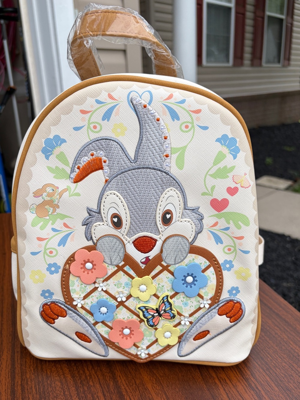 Danielle Nicole Disney Bambi Thumper Loves Miss Bunny Mini Backpack NWT